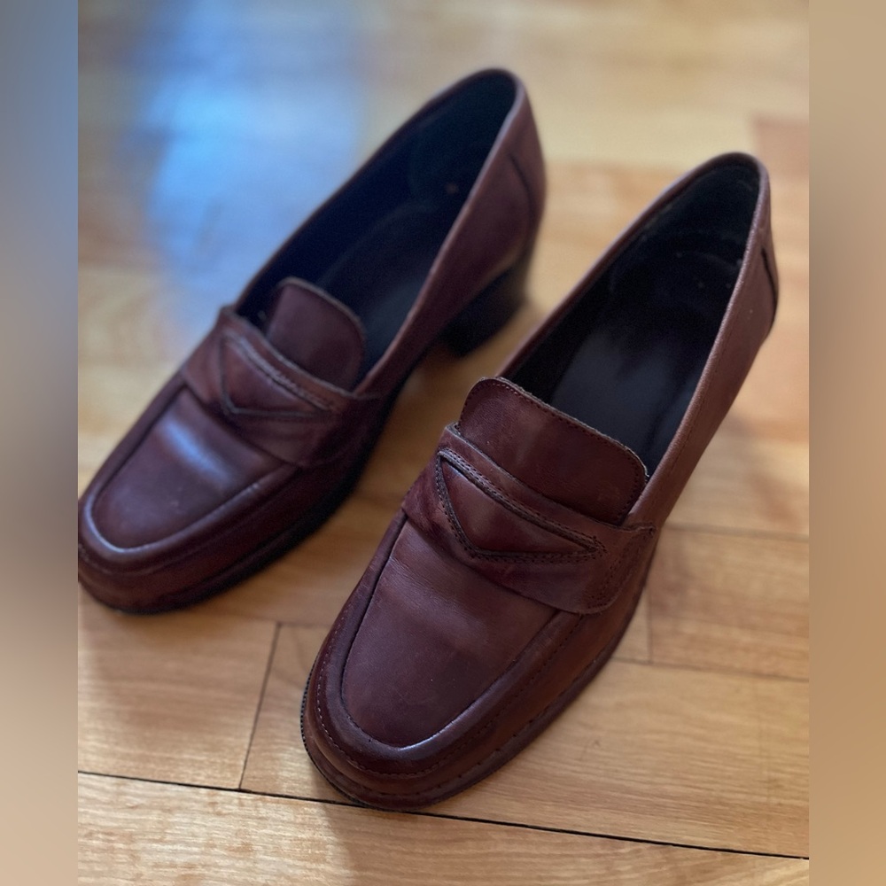 Joe Sanchez Vintage Classic Brown Loafers